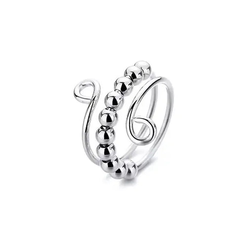 Aura™ — Bague Anti-Stress Élégante Ajustable | Calmora