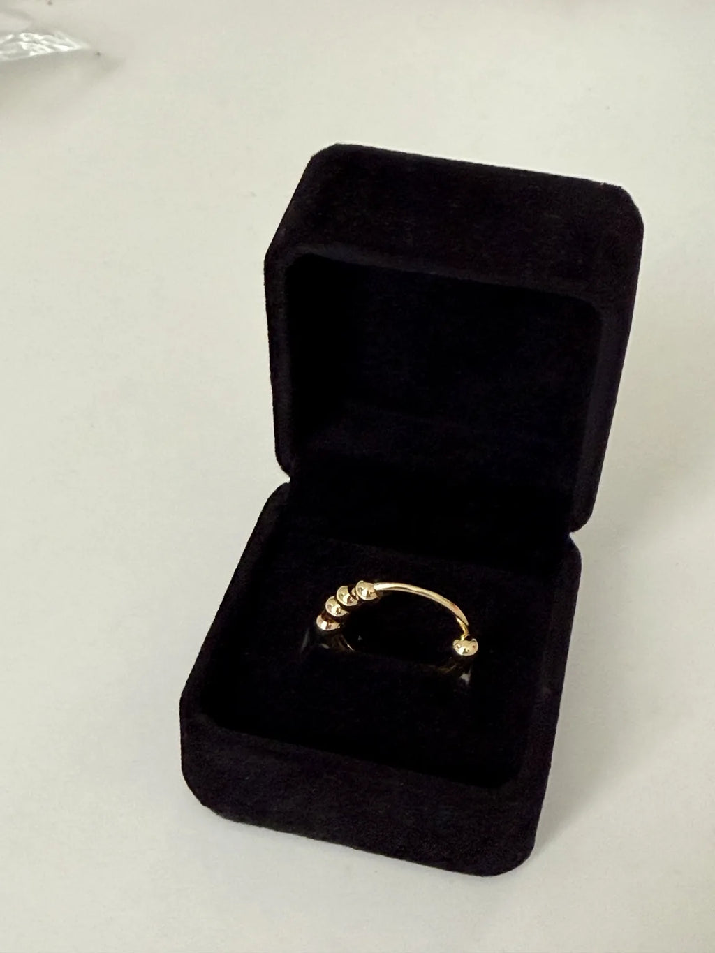 Bague Aura dorée