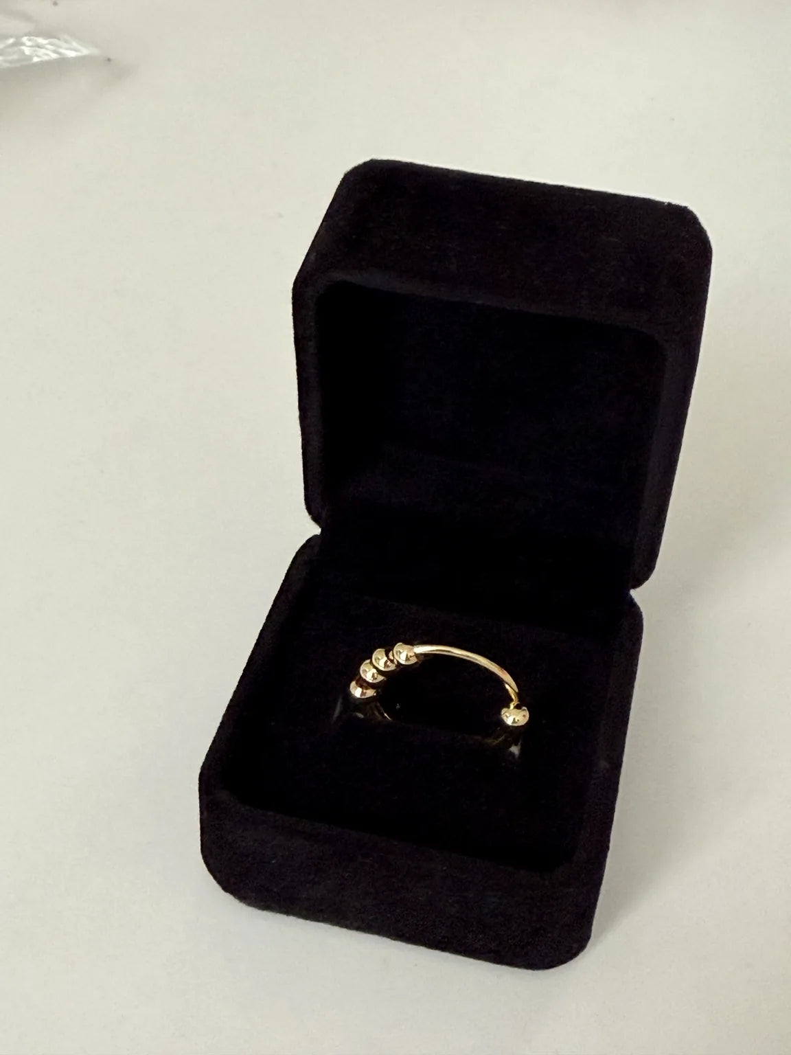 Bague Aura dorée