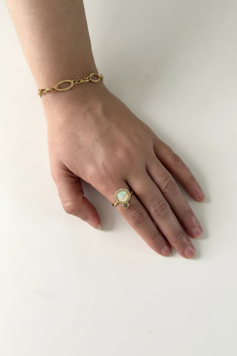 Bague Perla portée